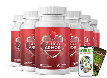 Gluco Armor 6 Bottle Package